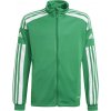 Pánska futbalová mikina adidas, SQUADRA21 TRAINING TOP Zelená,Biela 140