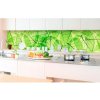 DIMEX | Fototapeta do kuchyne Žilky listov KI-350-048 | 350 x 60 cm | zelená + Samolepiace fototapety do kuchyne DIMEX Žilky listov KI-350-048 v rozmere 350 x 60 cm