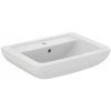 Ideal Standard Eurovit - Umývadlo, 60x46x19 cm, s prepadom, 1 otvor na batériu, biela V302701