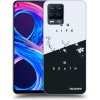 Picasee silikónový čierny obal pre Realme 8 Pro - Živý - Mŕtvy