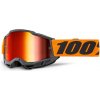 100% ACCURI 2 okuliare Orange červené plexi