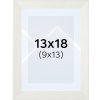 Hama rámček drevený OSLO, biely, 13x18 cm HAMA