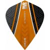 Letky na šípky Target RVB VISION ULTRA čierne, oranžové, kite, curve, Raymond van Barneveld