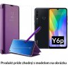 Otváracie Púzdro Luxria Clear View pre Huawei - Fialové pre Huawei: Y6p