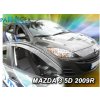 Deflektory - protiprievanové plexi Mazda 3 5D 2009 - 2014