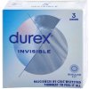 Durex Invisible Extra Thin Extra Sensitive kondómy extra tenké, extra citlivé nominálna šírka: 54 mm 3 kusy