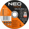 Neo Tools Rezné kotúče 125 x 1,0 x 22,2 mm PL 08-720 25 ks