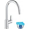 Grohe Start Edge - Drezová batéria s výsuvnou koncovkou, chróm 30551000