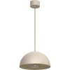 Luminex | Luster na lanku ELGUND 1xE27/15W/230V pr. 35 cm béžová | LU4536