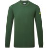 PORTWEST Portwest Antistatické ESD tričko s dlhým rukávom Lesná zelená, XXXL
