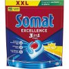 Somat Excellence 3v1 kapsle do myčky Lemon 48 ks