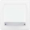 HACO Mriežka vetracia gravitačná - klapka VM, 150 x 150 mm GK/100 mm, biela 0239