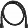 Sapho POWERFLEX kovová sprchová hadica, 100cm, čierna mat FLEX100B