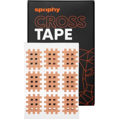 Spophy Cross Tape mriežkový tejp 2,1 cm x 2,7 cm 180 ks