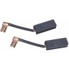 EXTOL PREMIUM Uhlíky 2ks 25x10x6mm pre vŕtacie a sekacie kladivo 8790201C
