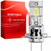 ŽIAROVKY H7 LED S HOMOLOGIZÁCIOU 12V VÝKONNÉ XENÓN BIELE RETROFIT CANBUS WHITE 45W