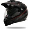 UFO ARIES Enduro prilba Čierno-červená matná - M
