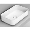 Ceramica Dolomite Noemi umývadlo 64x38.5 cm obdĺžnik pultové umývadlo biela matná D311241