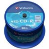 VERBATIM CD-R(50-Pack)Spindle/Crystal/DLP/52x/700MB 43343