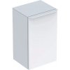Geberit Smyle Square Bočná skrinka 36 cm pravá, biela 500.359.00.1