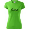 Harry - Always - Dámske Fantasy športové (dresovina) - XL ( Apple Green )