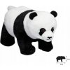 Ručne šitý plyšák panda All About Nature Green 25 x 15 cm