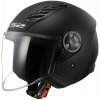 LS2 Helmets LS2 OF616 AIRFLOW II SOLID MATT BLACK-06 - XXL
