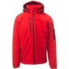 PAYPER CREEK PAD S00330-0489 / Zateplená softshellová bunda s odnímateľnou kapucňou - red/black L