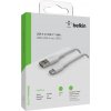 Belkin CAB002bt2MWH oplétaný USB-C - USB-A, 2m, bílý