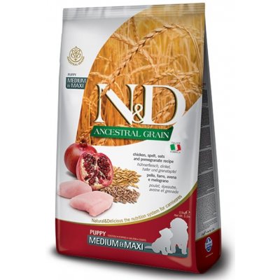 N & D Low Grain Dog Puppy Chicken & Pomegranate Medium & Maxi 2,5 kg
