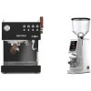 Ascaso Steel DUO PID PLUS, Black&Wood + Eureka Atom W 65, chrome