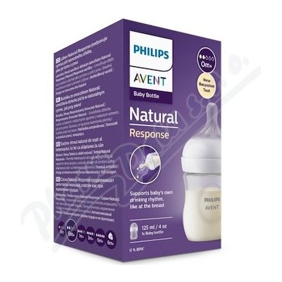 Philips AVENT Láhev Natural Response 125 ml 0m+