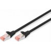 Digitus DK-1644-030/BL Patch, S-FTP, CAT 6, AWG 27/7, LSOH, 3m, černý