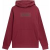 Pánska mikina 4F, MEN´S HOODED vínová M