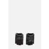 RUKAVICE KARL LAGERFELD K/SIGNATURE FL GLOVES BLACK/WHITE