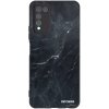 Picasee silikónový čierny obal pre Honor 10X Lite - Black marble