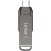 Lexar JumpDrive D400 Dual 128GB / Flash Disk / USB-A / USB-C / Rýchlosť prenosu až: 130MBs (LJDD400128G-BNQNG)
