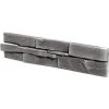 Kamenný obklad Stones Bedrock graphite 11,7x55 cm BEDROCKGF, 0,320 m2
