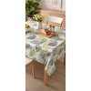 Obrus PVC Z-Z 4, metráž, 20 m x 140 cm, palmové listy zeleno-černé, IMPOL TRADE