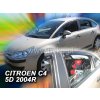Deflektory CITROEN C4 I od 2004 do 2010 + zadné deflektory