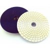 DEDRA Kotúč leštiaci diamantový flexibilný gr.400, priemer 125mm - H12G0400