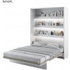 Dig-net nábytok Sklápacia posteľ Lenart BED CONCEPT BC-12 biela | 160 x 200 cm