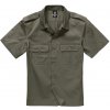 Brandit short sleeves US shirt olivová