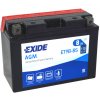 Motobatéria EXIDE 8Ah, 12V, ET9B-BS