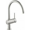 Grohe Minta - Páková drezová batéria, supersteel - 32917DC0