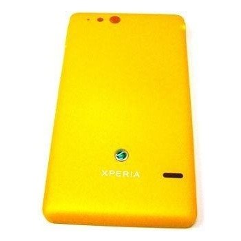 Kryt Sony Xperia Go ST27i zadný žltý