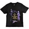 Disney tričko The Nightmare Before Christmas Purple Characters Čierna L