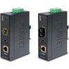 Planet IGTP-805AT Priemyselný konvertor 1x1Gb RJ45 / 1xSFP, PoE 802.3at, -40 až 75st, IP30, EFT + ESD, 12-48VDC, fanless