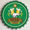 Ceduľa vrchnák Beer 1940 35x35cm