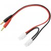 GForce Nabíjecí kabel Tamiya sériový 14AWG 30cm
